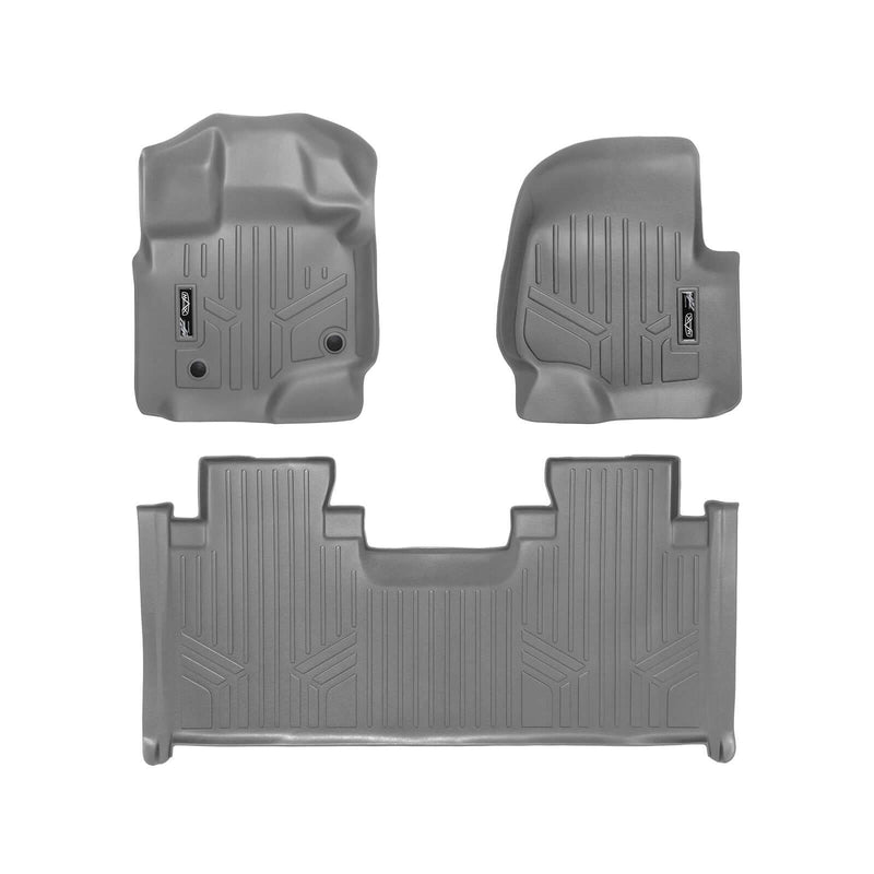Load image into Gallery viewer, SMARTLINER Custom Fit Floor Liners For 2015-2025 Ford F-150 SuperCab with 1st Row Bench Seat with Vinyl Flooring
