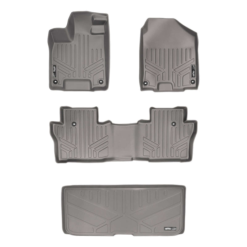 Load image into Gallery viewer, SMARTLINER Custom Fit Floor Liners For 2016-2022 Honda Pilot (8 Passenger Model)
