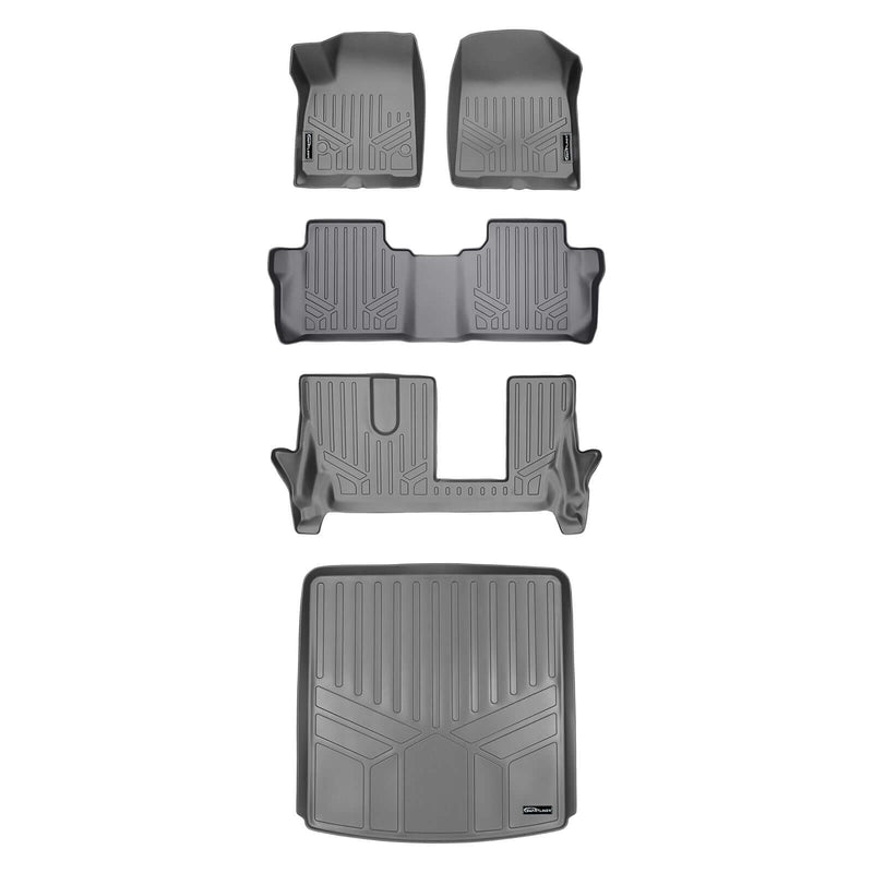 Load image into Gallery viewer, SMARTLINER Custom Fit Floor Liners For 2020-2025 Cadillac XT6 with 2nd Row Bench Seat
