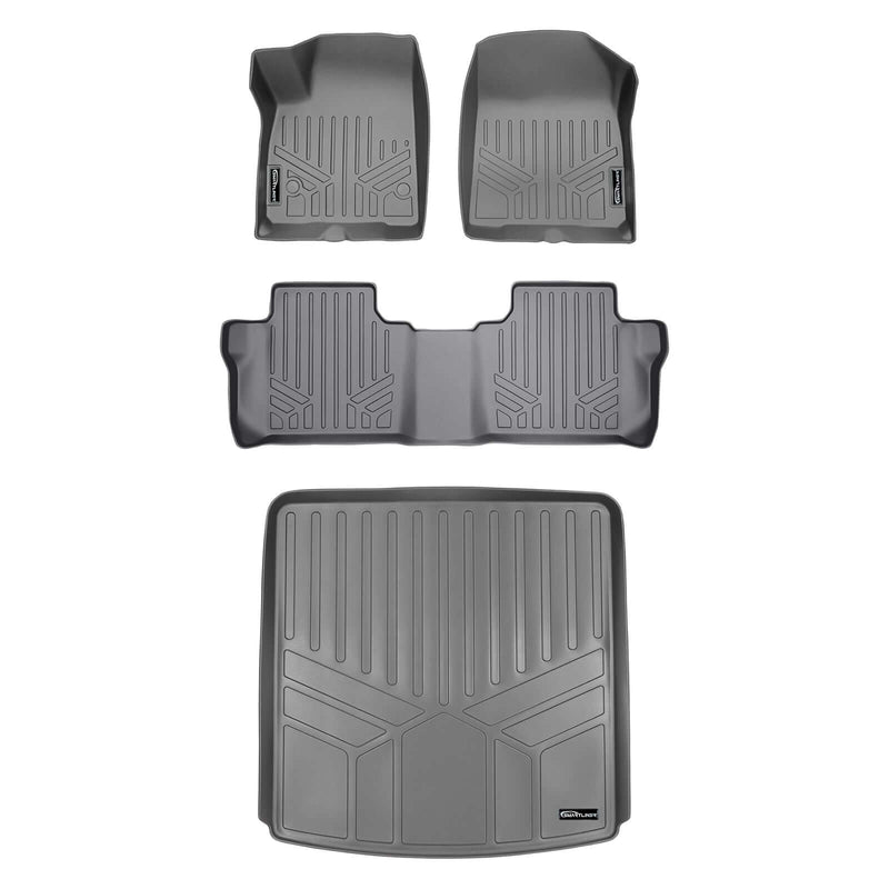 Load image into Gallery viewer, SMARTLINER Custom Fit Floor Liners For 2020-2025 Cadillac XT6 with 2nd Row Bench Seat
