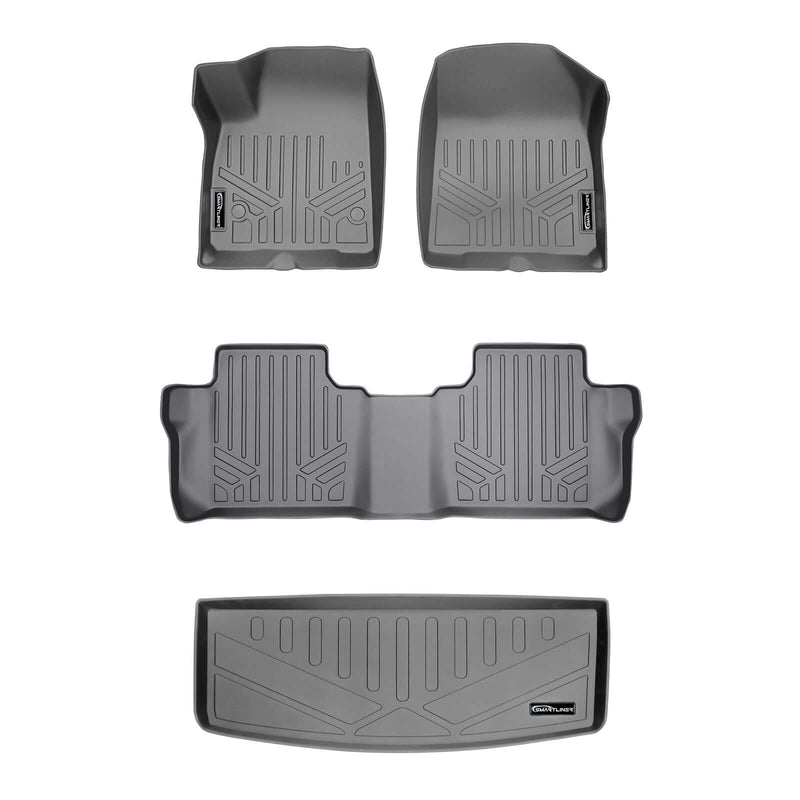 Load image into Gallery viewer, SMARTLINER Custom Fit Floor Liners For 2020-2025 Cadillac XT6 with 2nd Row Bench Seat
