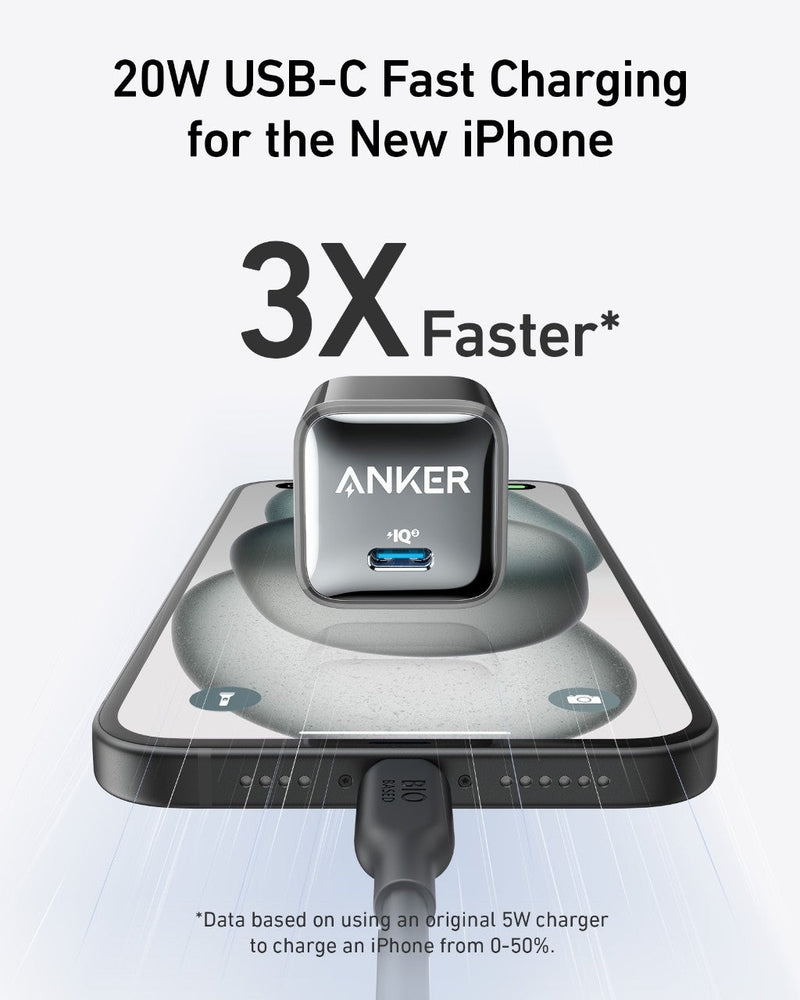 Load image into Gallery viewer, Anker Nano Charger (20W)
