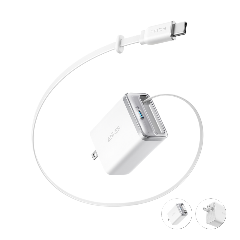 Load image into Gallery viewer, Anker Nano Charger (35W, Built-In Retractable USB-C Cable)
