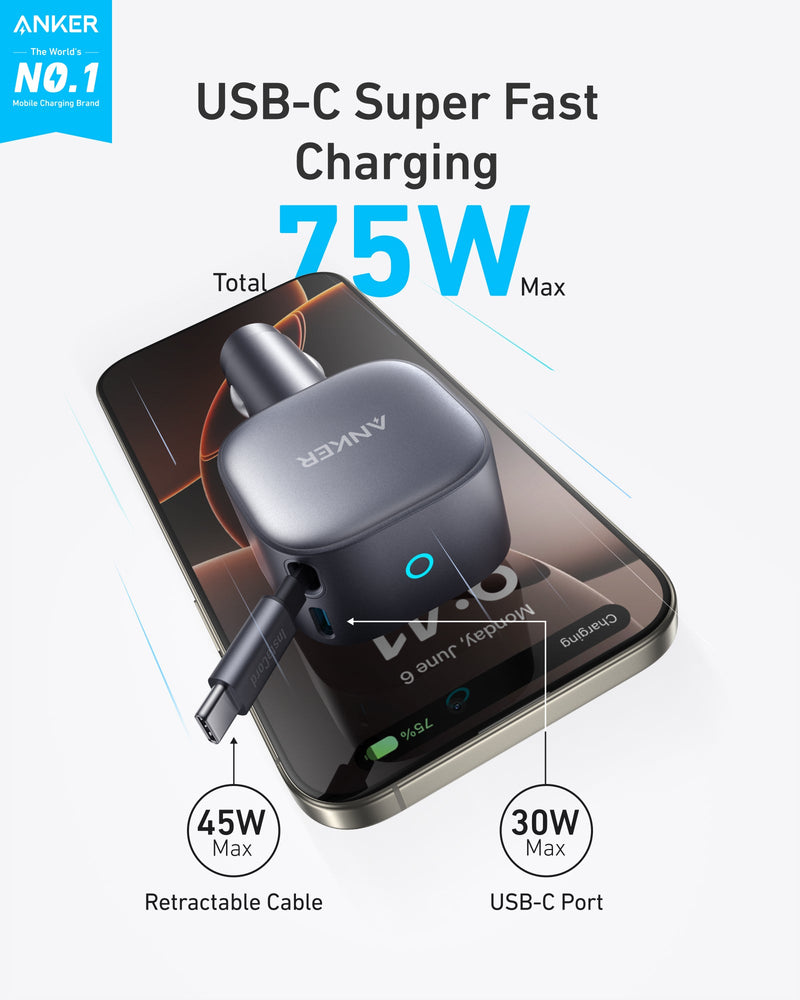 Load image into Gallery viewer, Anker Nano 75W Car Charger
