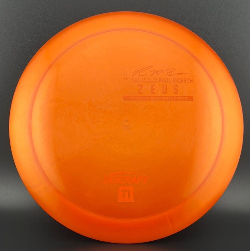 Load image into Gallery viewer, Titanium Zeus - First Run - Paul McBeth Limited Edition
