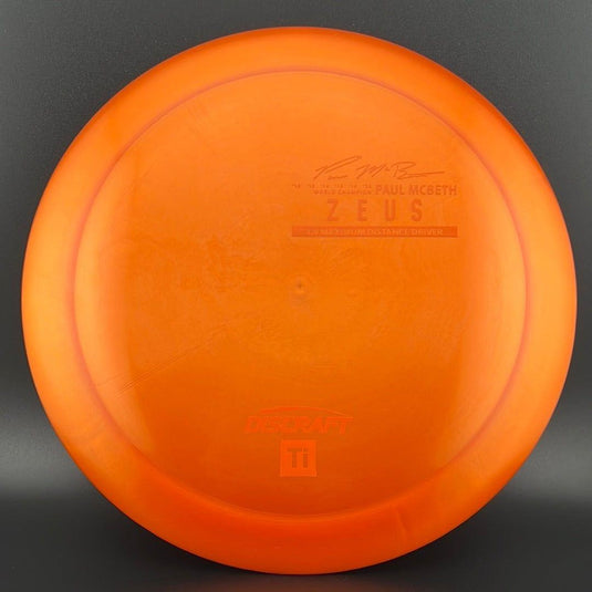 Titanium Zeus - First Run - Paul McBeth Limited Edition