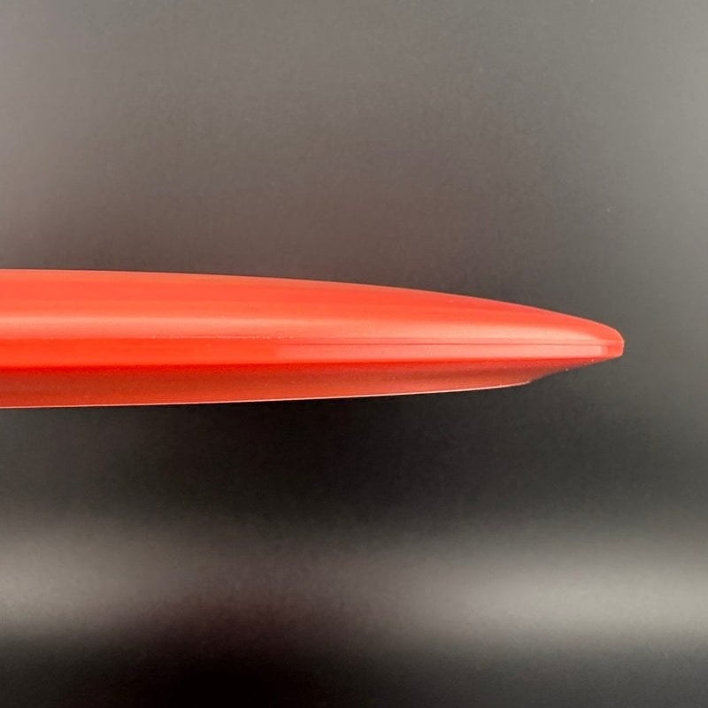 Load image into Gallery viewer, Swirly S-line FD - Red Split Dye - Discmania Tattoo stamp
