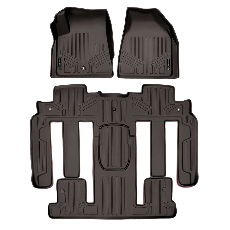 Load image into Gallery viewer, SMARTLINER Custom Fit Floor Liners For Traverse/Enclave with 2nd Row Bucket Seats
