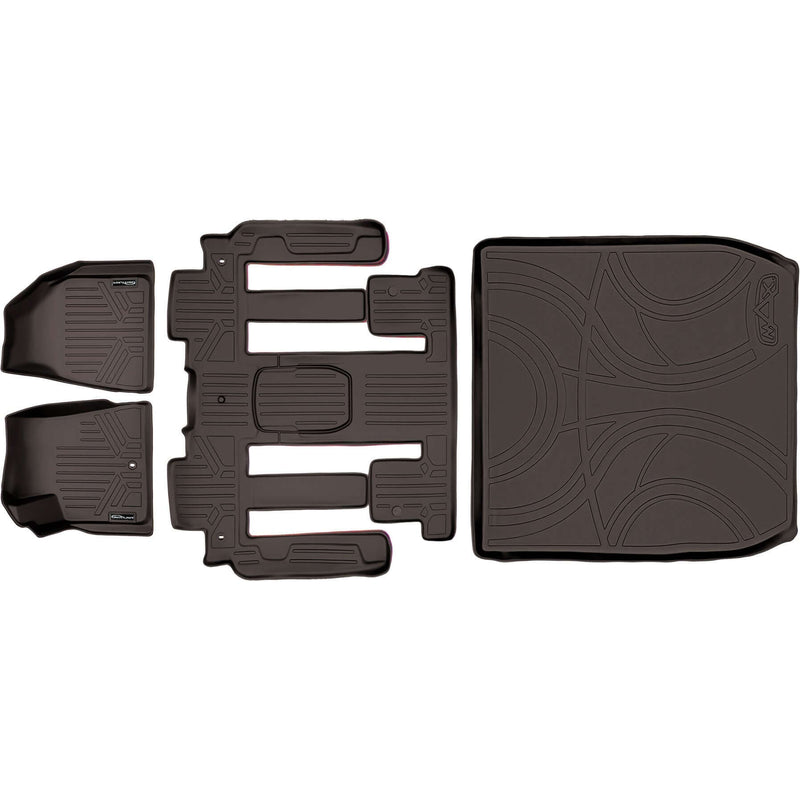 Load image into Gallery viewer, SMARTLINER Custom Fit Floor Liners For Traverse/Enclave with 2nd Row Bucket Seats
