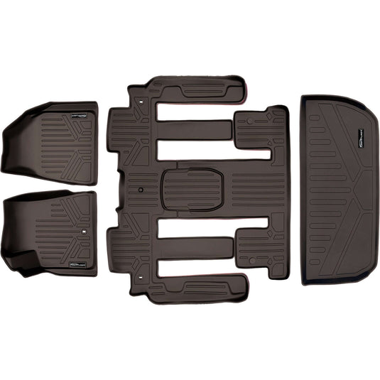 SMARTLINER Custom Fit Floor Liners For Traverse/Enclave with 2nd Row Bucket Seats