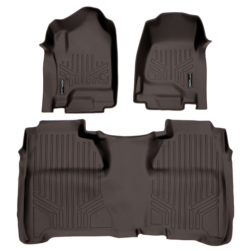 Load image into Gallery viewer, SmartCoverage™ Custom Fit Floor Liners For Crew Cab 2014-2018 Silverado/Sierra 1500 - 2015-2021 2500/3500 HD
