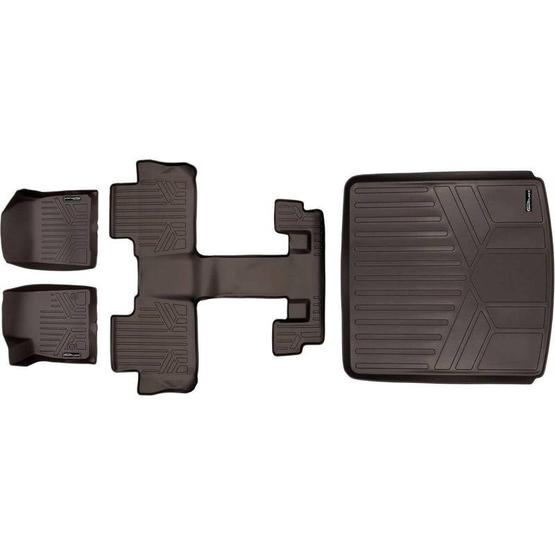 Load image into Gallery viewer, SMARTLINER Custom Fit Floor Liners For 2017-2023 GMC Acadia with 2nd Row Bucket Seats
