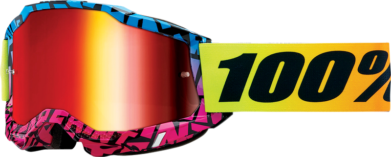 Load image into Gallery viewer, 100% Accuri 2 UTV Goggles - KB43 Special - Red Mirror KB-50019-00002
