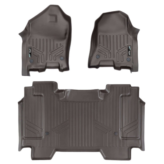 SmartCoverage™ Custom Fit Floor Liners For 2019-2024 Ram 1500 Crew Cab without Rear Underseat Storage Box