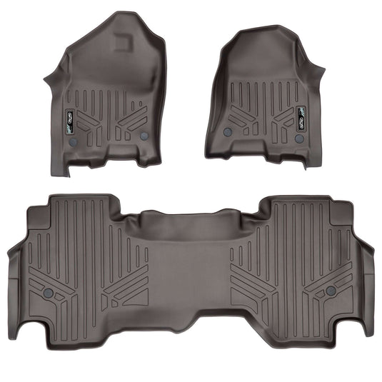 SMARTLINER Custom Fit Floor Liners For 2019-2024 Ram 1500 Quad Cab without Rear Underseat Storage Box