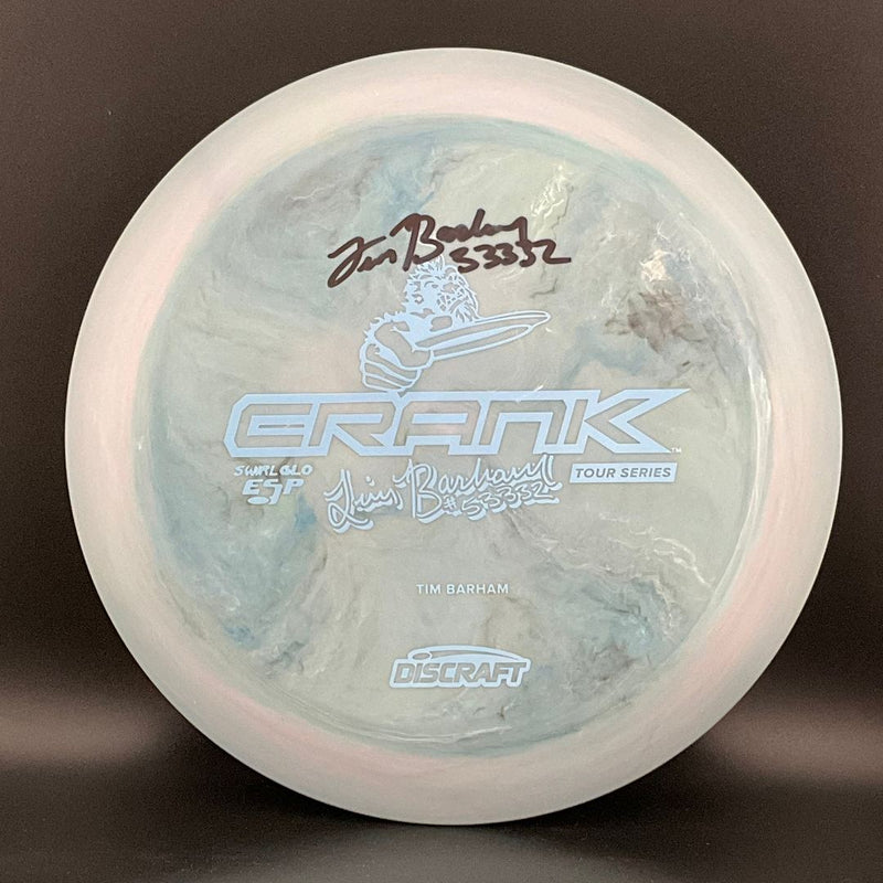 Load image into Gallery viewer, Swirl GLO ESP Crank *Signed* - 2018 Tim Barham Tour Series
