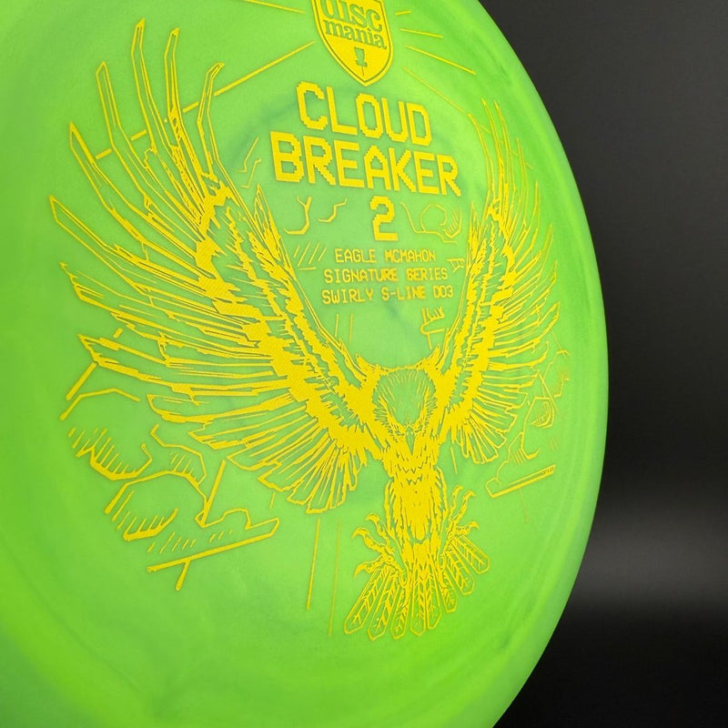 Load image into Gallery viewer, Swirly S-Line DD3 Cloud Breaker 2 - Eagle McMahon Sig Series
