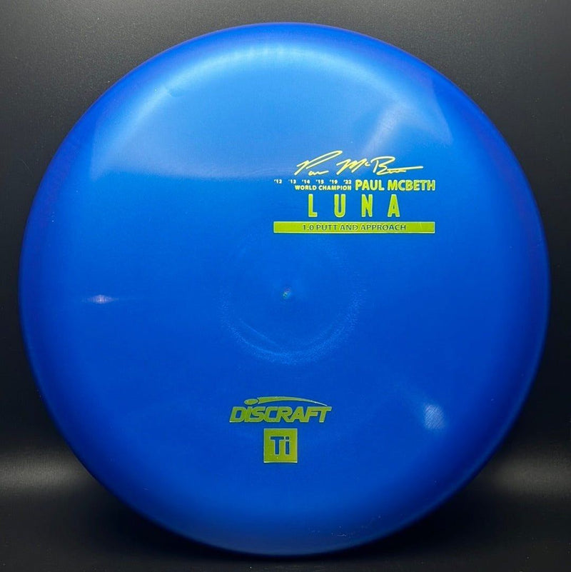 Load image into Gallery viewer, Titanium Luna - First Run - Paul McBeth
