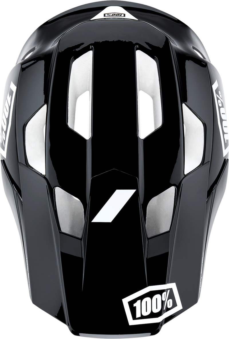 Load image into Gallery viewer, 100% Trajecta Helmet - Fidlock - Black/White - XL 80003-00008
