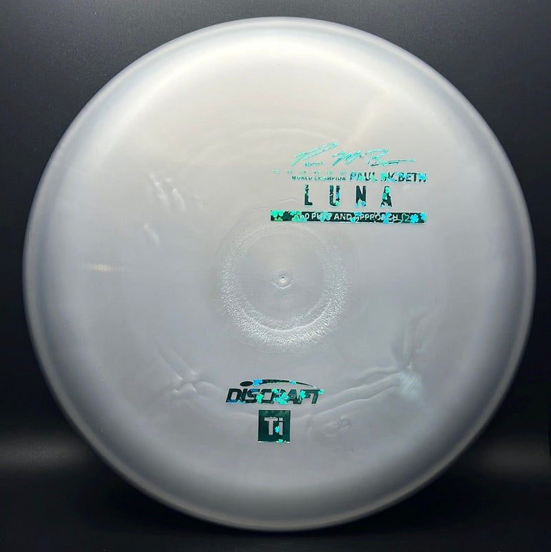 Load image into Gallery viewer, Titanium Luna - First Run - Paul McBeth
