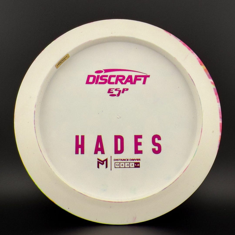 Load image into Gallery viewer, White ESP Hades - Greazy Dyed - Bottom Stamp
