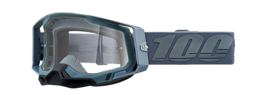100% Racecraft 2 Goggles - Battleship - Clear 50009-00017