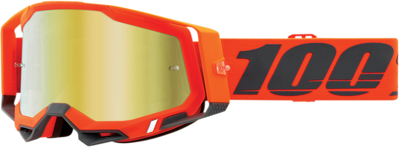 Load image into Gallery viewer, 100% Racecraft 2 Goggles - Kerv - Gold Mirror 50121-259-13
