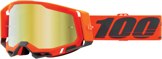 100% Racecraft 2 Goggles - Kerv - Gold Mirror 50121-259-13