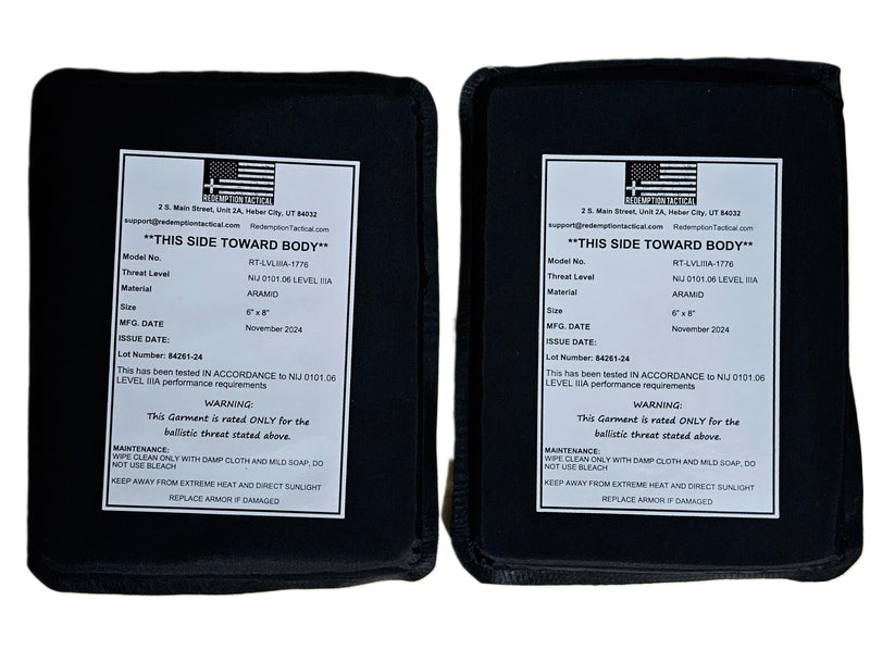 Load image into Gallery viewer, (PAIR) Level IIIA Side Plates (Lightweight PE Material)
