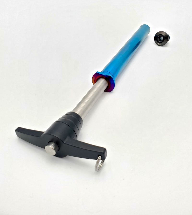 Load image into Gallery viewer, Stark Varg titanium rear axle - Warp 9
