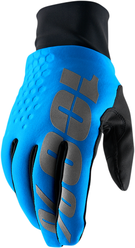 100% Hydromatic Brisker Gloves - Blue - XL 10018-00008
