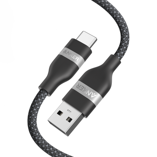 Anker USB-A to USB-C Cable (3 ft / 6 ft, Upcycled-Braided)
