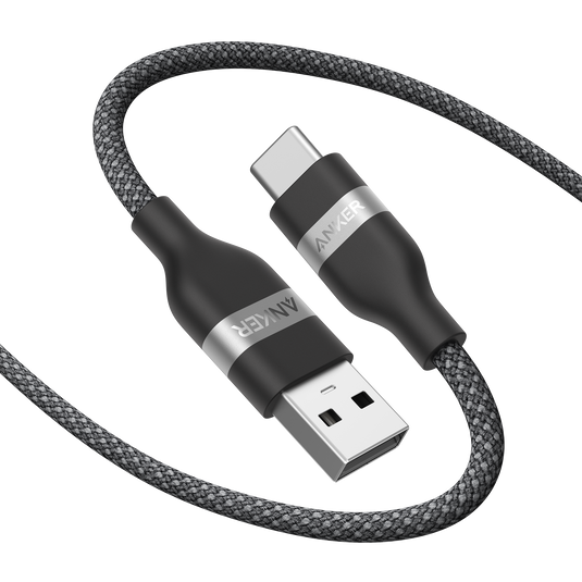 Anker USB-A to USB-C Cable (3 ft / 6 ft, Upcycled-Braided)