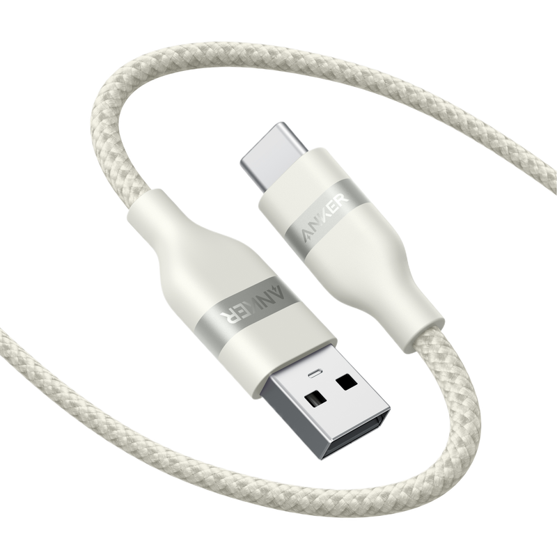 Load image into Gallery viewer, Anker USB-A to USB-C Cable (3 ft / 6 ft, Upcycled-Braided)

