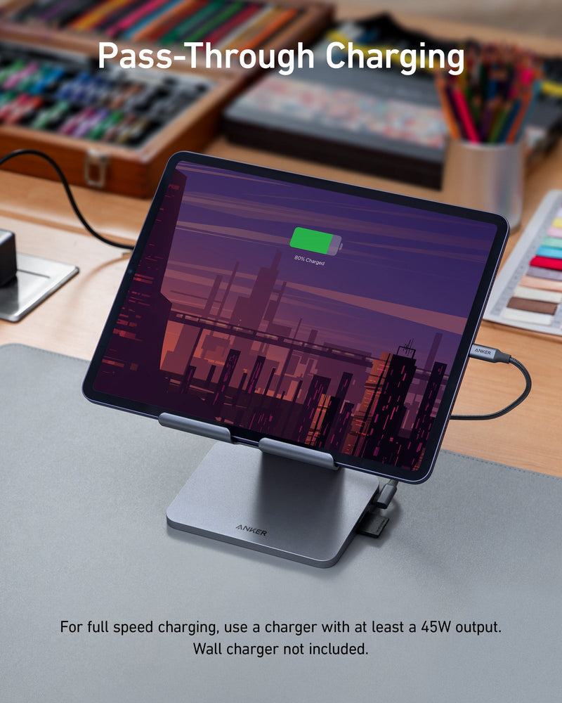 Load image into Gallery viewer, Anker <b>551</b> USB-C Hub (8-in-1, Tablet Stand)
