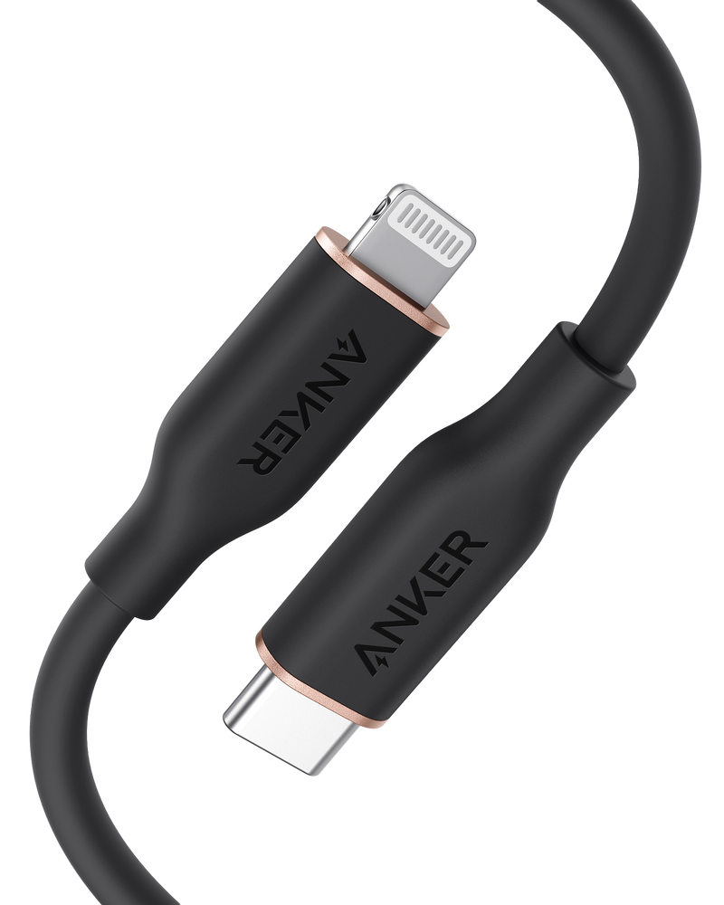 Load image into Gallery viewer, Anker <b>641</b> USB-C to Lightning Cable (Flow, Silicone)
