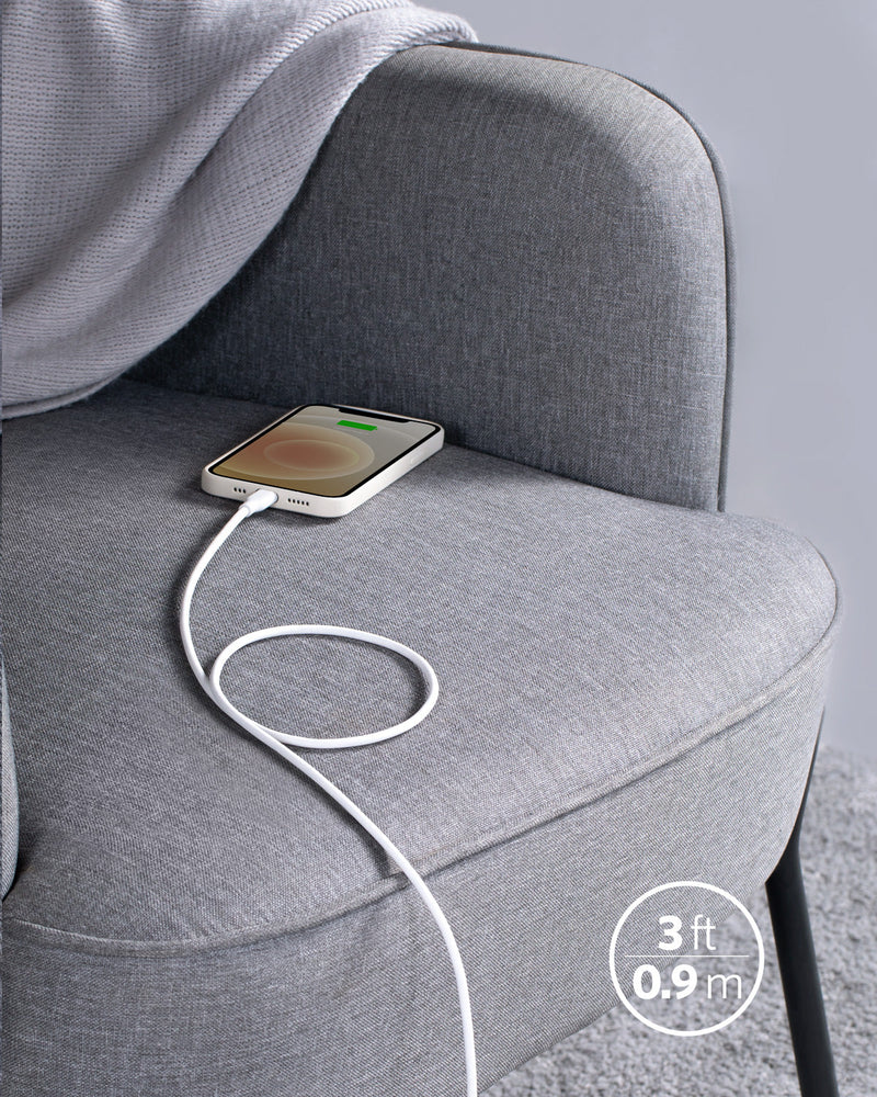Load image into Gallery viewer, Anker <b>641</b> USB-C to Lightning Cable (Flow, 3 ft Silicone)
