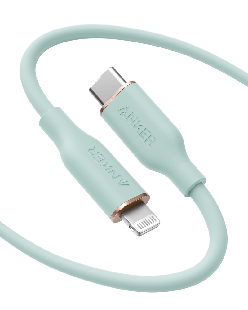 Load image into Gallery viewer, Anker <b>641</b> USB-C to Lightning Cable (Flow, 3 ft Silicone)
