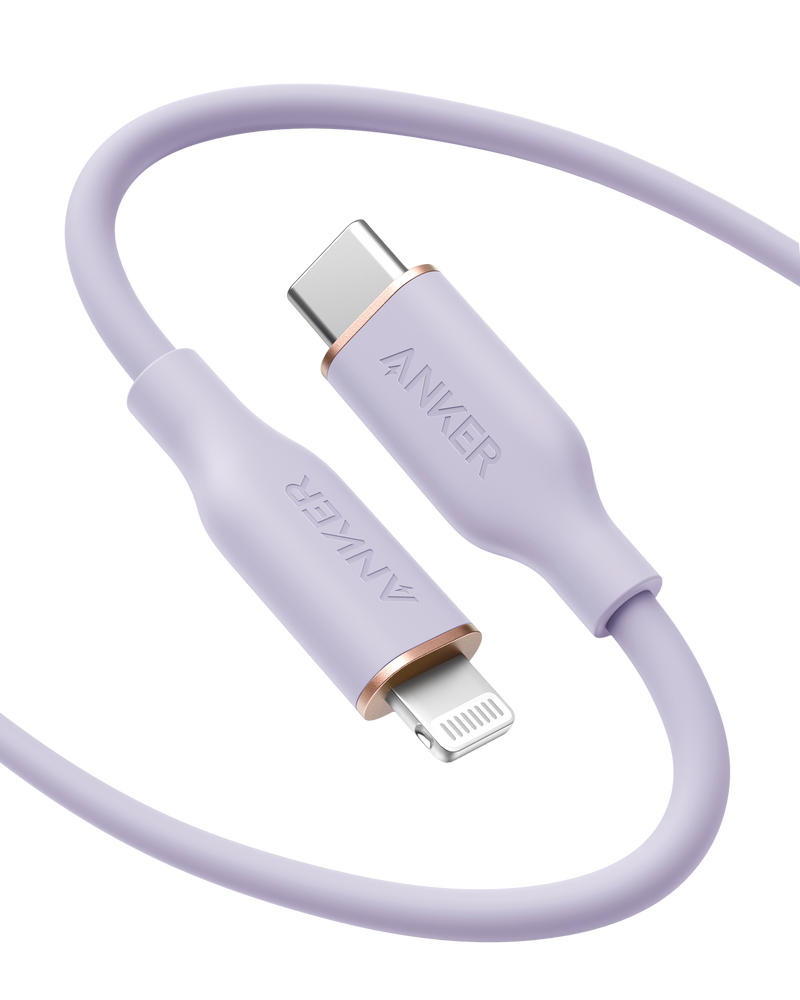 Load image into Gallery viewer, Anker <b>641</b> USB-C to Lightning Cable (Flow, Silicone)
