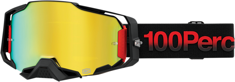 Load image into Gallery viewer, 100% Armega Goggles - Tzar - Gold Mirror 50005-00014

