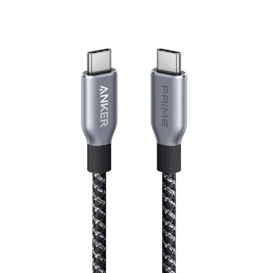 Anker Prime USB-C to USB-C Cable (240W, Upcycled-Braided)