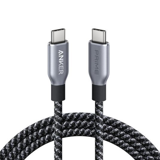 Anker Prime USB-C to USB-C Cable (240W, Upcycled-Braided)