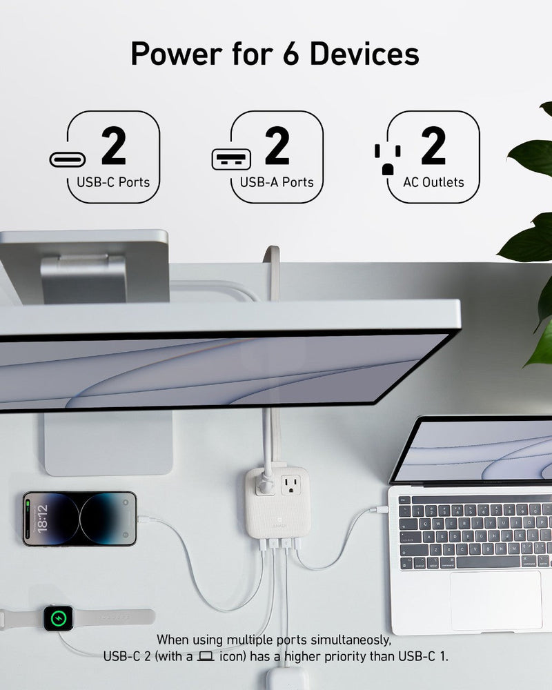 Load image into Gallery viewer, Anker Nano Charging Station (6-in-1, 67W)

