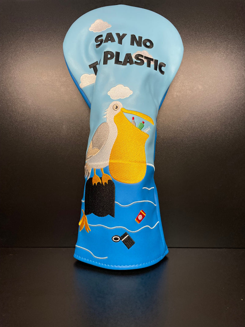 Load image into Gallery viewer, Say No To Plastic Headcover
