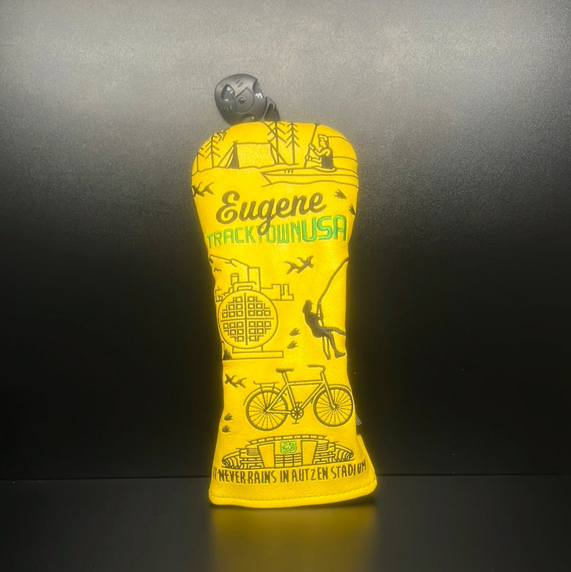 Load image into Gallery viewer, Eugene Track Town USA Headcover
