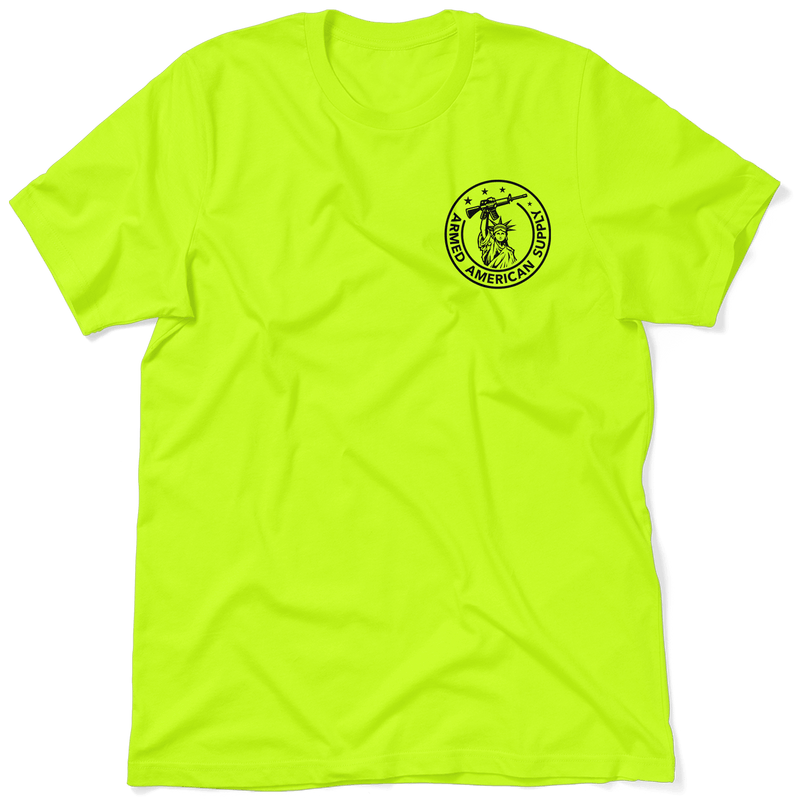 Load image into Gallery viewer, Nobody Cares - Safety Yellow T-Shirt
