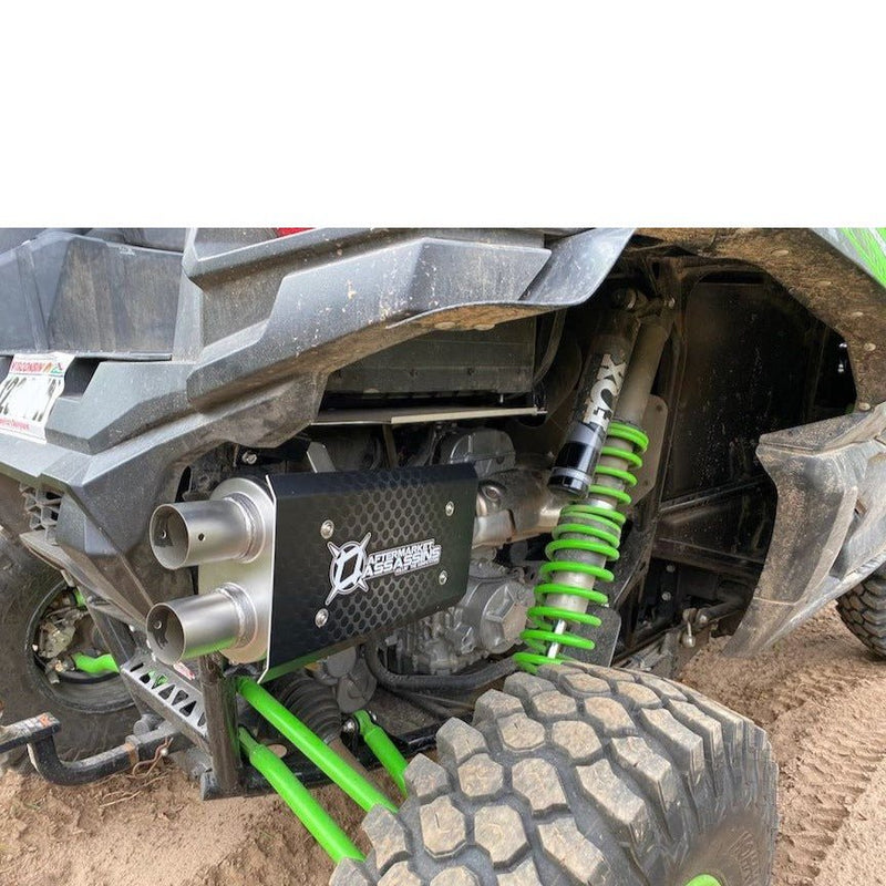 Load image into Gallery viewer, Aftermarket Assassins Slip-On Exhaust for Kawasaki KRX
