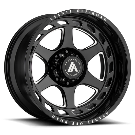 Asanti Off Road Ab816 Anvil Gloss Black Milled