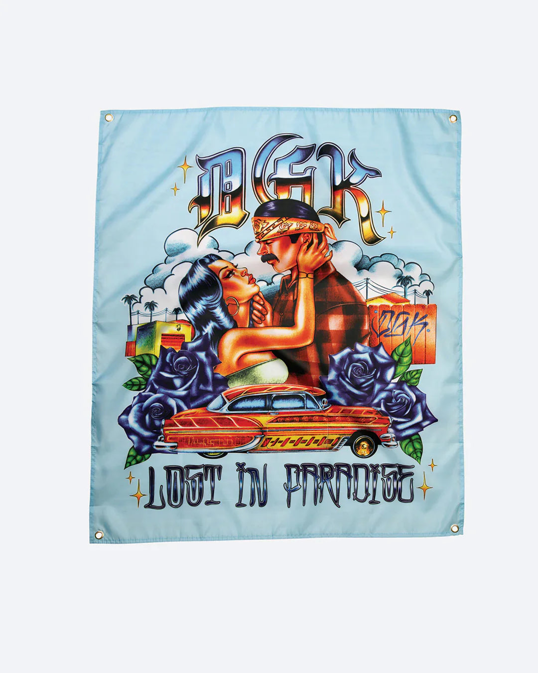 DGK Lost In Paradise Banner - Blue