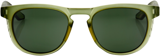 100% Slent Sunglasses - Olive - Gray Green 61035-296-74